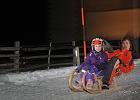 INTROplus, Innerkrems, Skicamp, Austria, Goran Pihac and Marko Bosniak : Austria, Goran Pihac and Marko Bosniak, Innerkrems, INTROplus, Nacht, Oesterreich, Schlitten fahren, Skicamp, Weihnachten, Winter